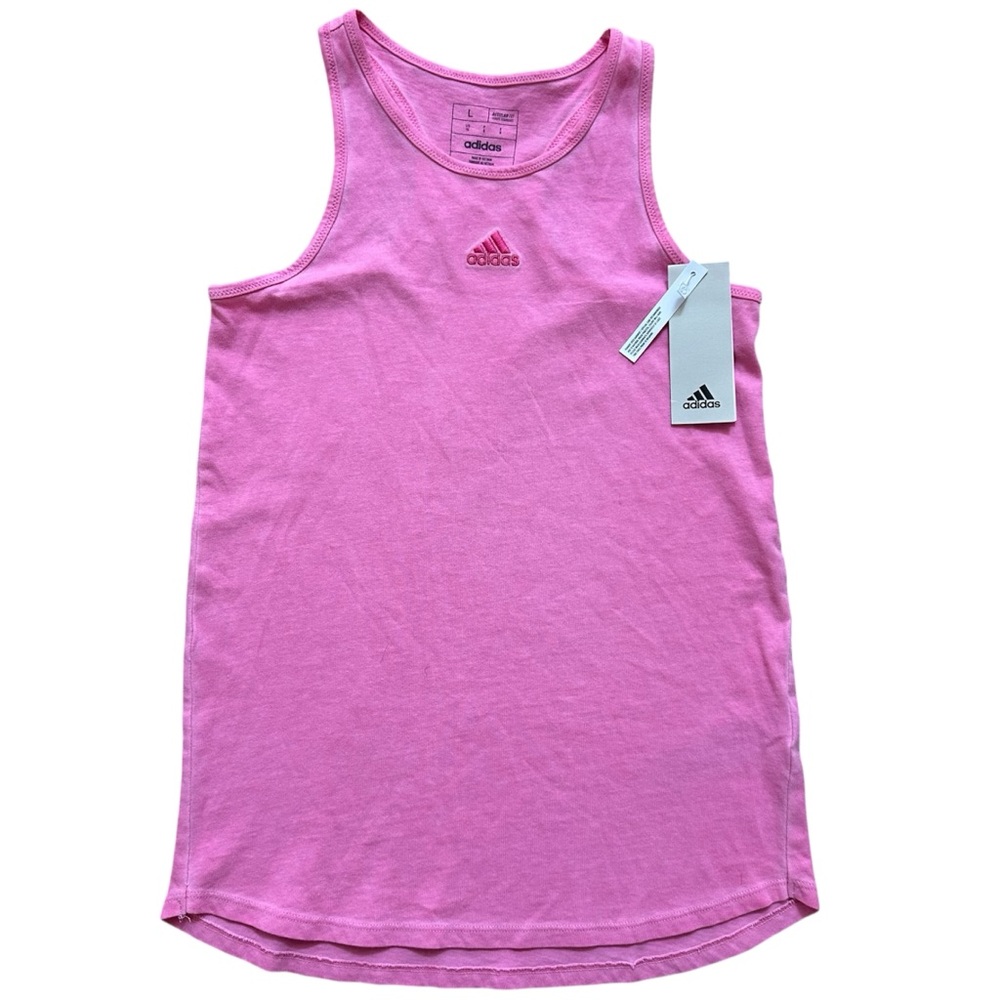 Adidas Girls Tank and Leggings Set Size L NWT - Picture 6 of 16